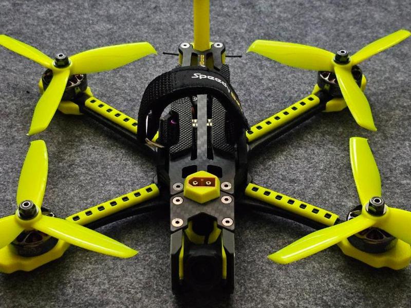 FPV Drone Motor Wire Shield