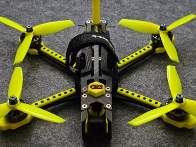 FPV Drone Motor Wire Shield