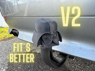 NEW Brick Darth Vader Hitch Ball Cover V2 
