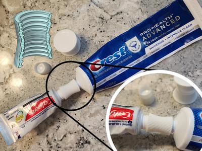 Toothpaste Transfer Tube Refiller (Travel Size)