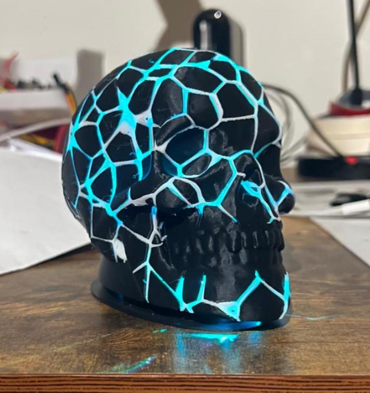 Vernoi Skull Lamp