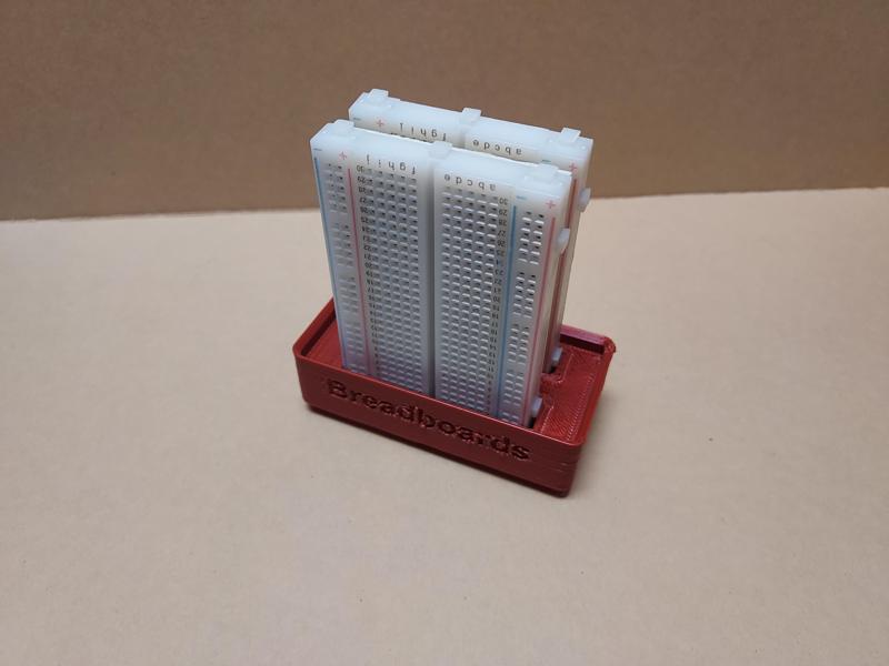 Gridfinity Breadboard Bins 2×1