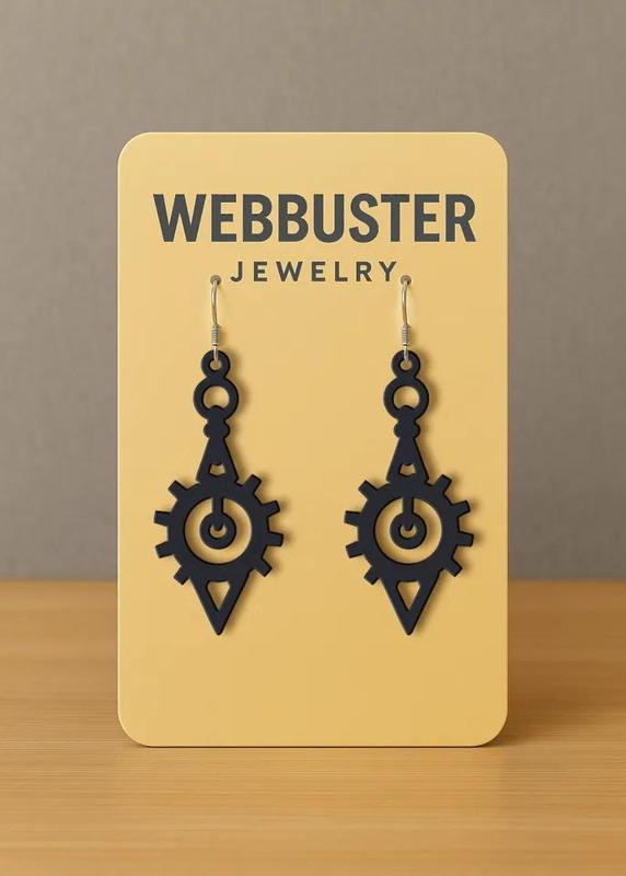Clockwork Elegance – Steampunk Earrings