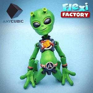 Anycubic Flexi Print-in-Place Alien