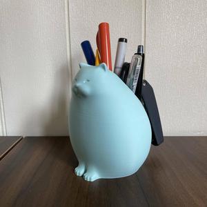Print-in-Place Cute Cat Pencil Holder