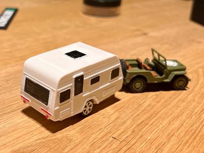 Fendt Caravan (key chain of model)