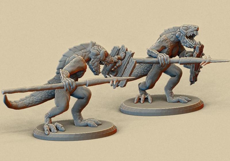 Lizard Men 28mm