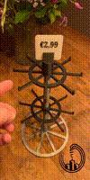 Keychain  Display Carousel with price taq