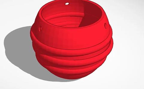 Hanging plant pot