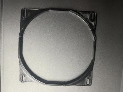 Fractal Ridge Fan Duct for ID-COOLING IS-67-XT 120mm CPU cooler