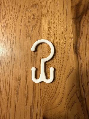 Shower Curtain and Liner Hook