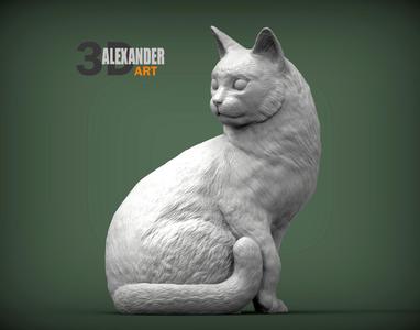 Cat for 3d printing