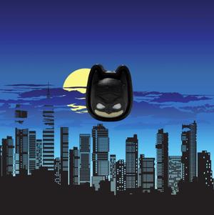 Batman Clicker Fidget and Keychain
