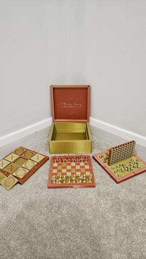 3 in 1 Game Box : Chess,Tic Tac Toe and Connect 4