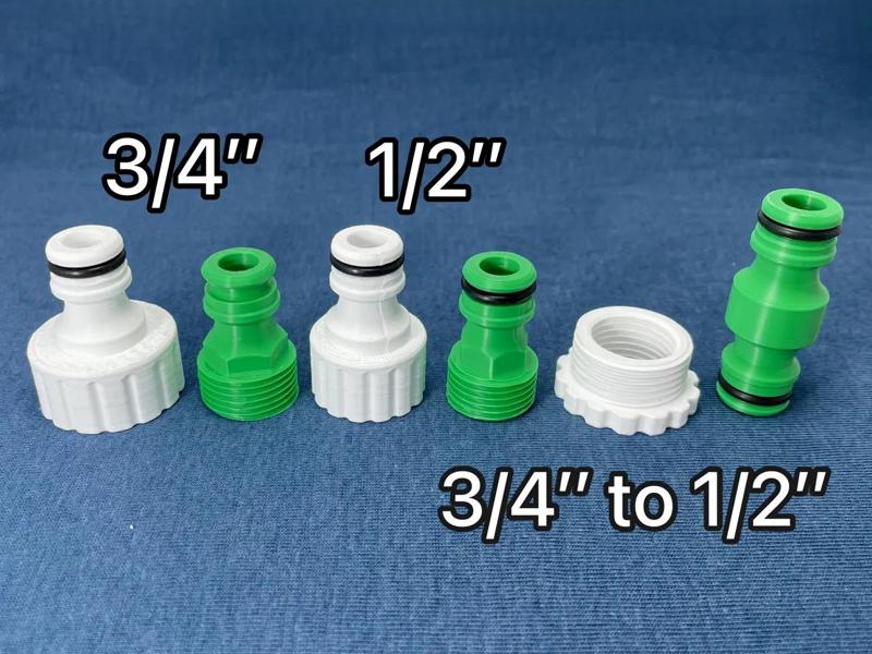 Garden hose quick connector