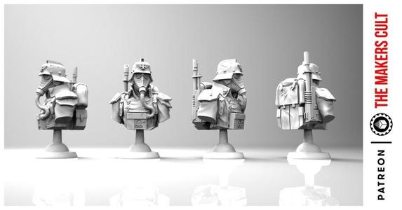 KRIEG BUST – 2000 follower reward!