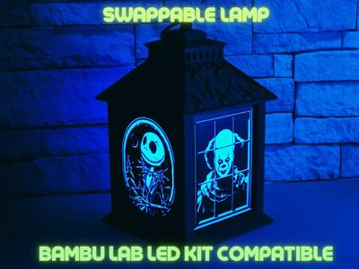 The Lantern of the Damned LED Lamp Kit 001