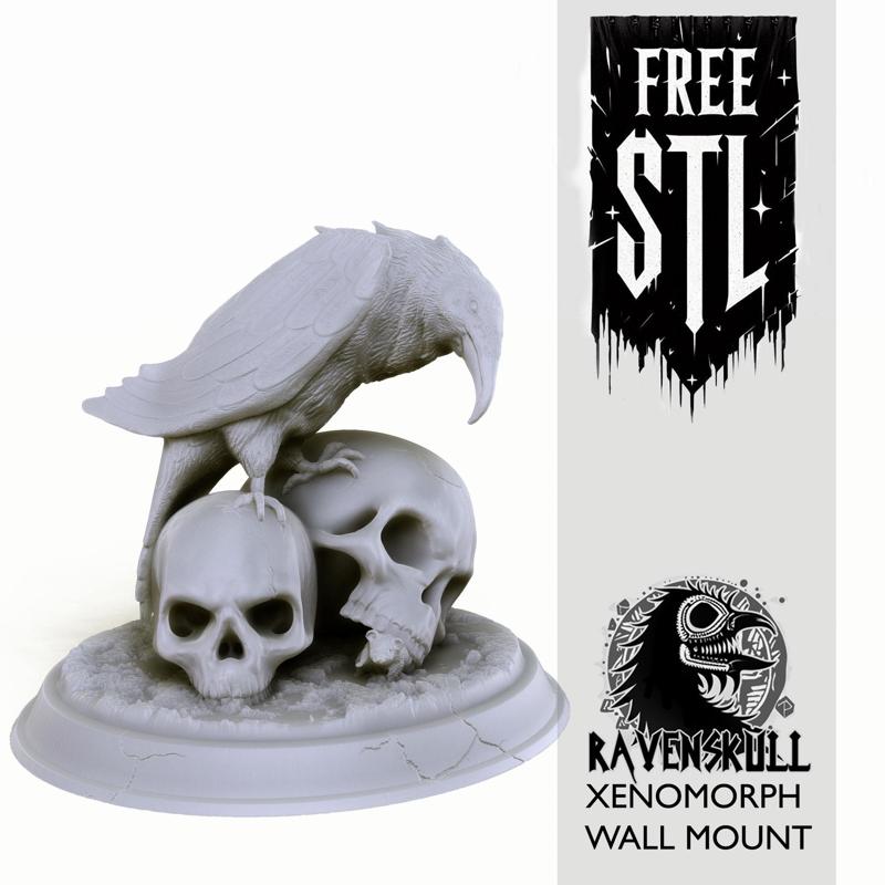Raven Skull