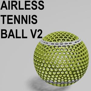 Airless Tennis Ball V2