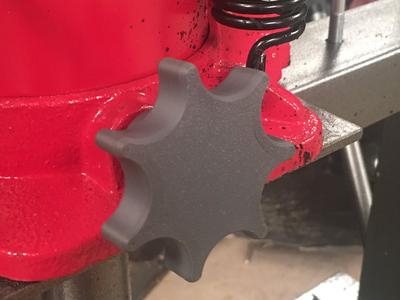 20 Ton Air over Hydrolic ergonomic valve knob 