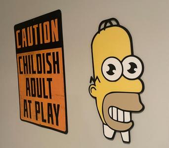 Homer Simpson Wall Art / Mr. Sparkle / 4 color