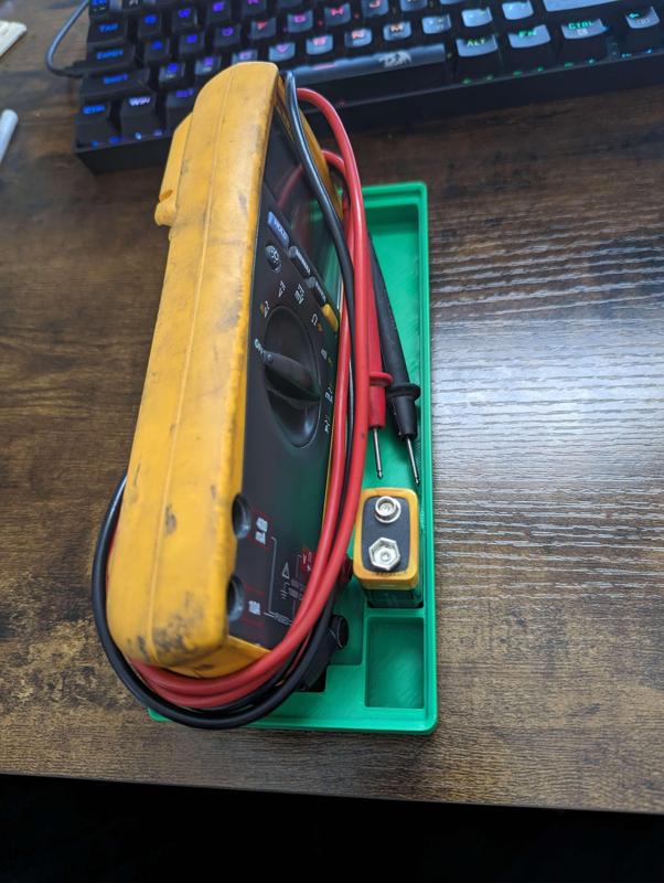 Fluke 77IV Multimeter Gridfinity Bin