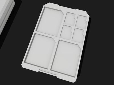micro sd Drawer for "minimalistic SD Card holder"