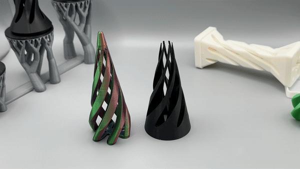 Hollow Vortex Cone - Optical Illusion Toy 