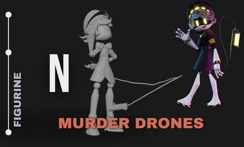 N-murder drones figurine