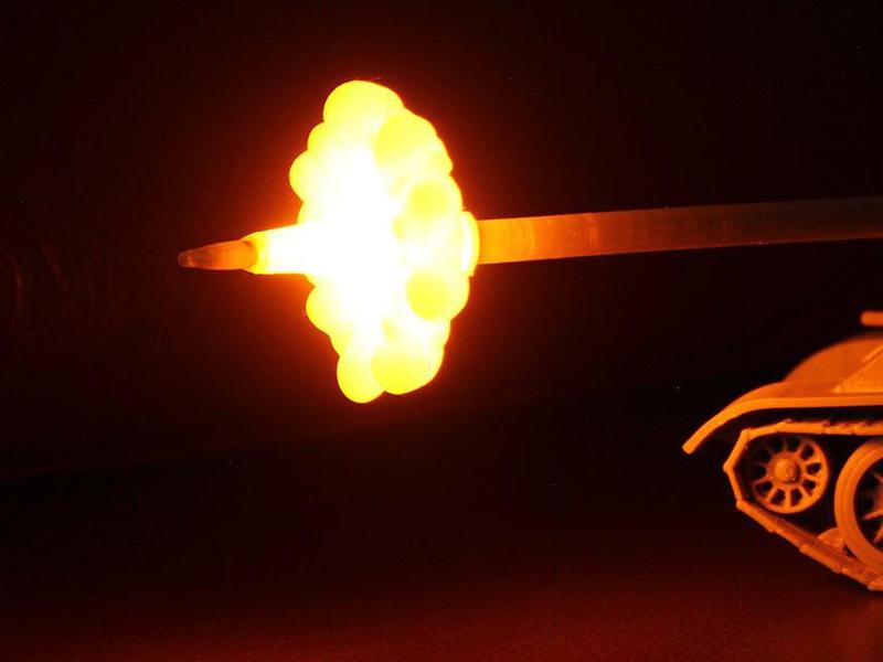 Bullet lamp for Tank
