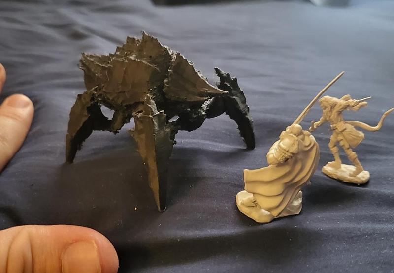 Helldivers 2 Charger scaled to dnd miniatures