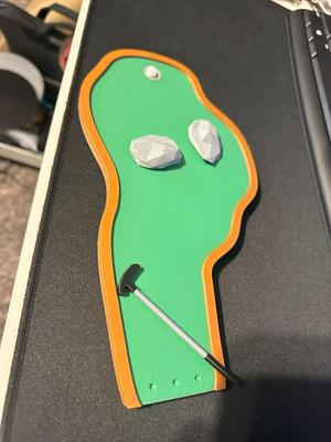 Desktop Mini Golf Hole 1