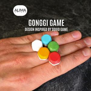 Gonggi Game - Design inspired by Squid Game