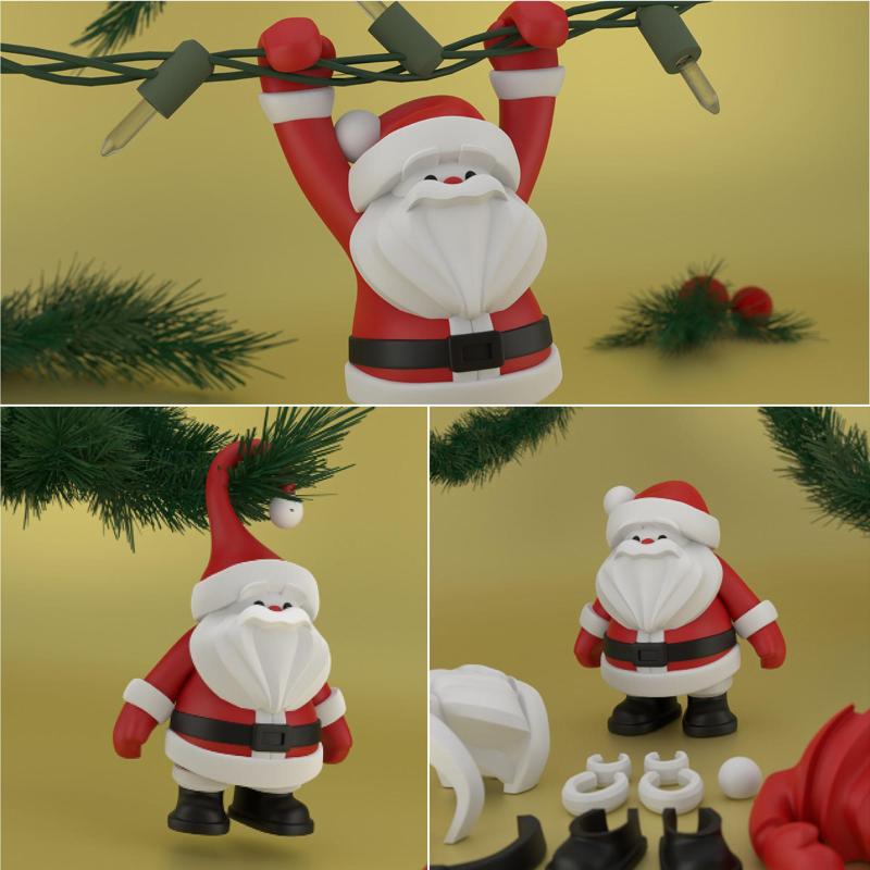 Build a santa - Christmas Tree Decoration