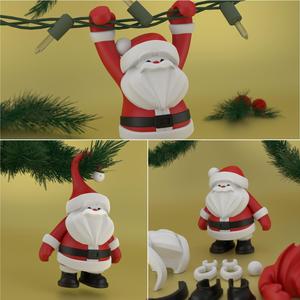Build a santa - Christmas Tree Decoration