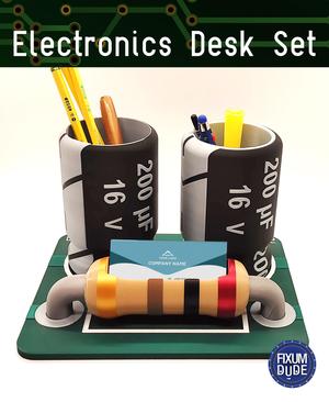 Electronics Desk Set