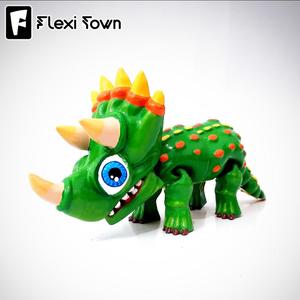 Flexi Print-in-Place Triceratops