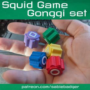 Squid Game-Inspired Gonggi Set with Box