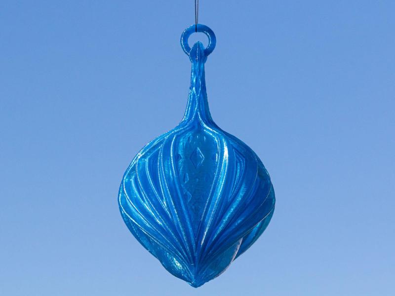 Winged Kaleidoscope Christmas Ball