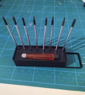 PB Swisstools holder for Gridfinity 1x3