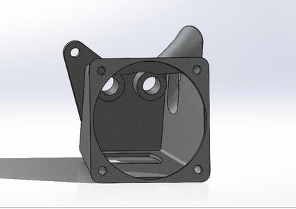 Efficient Ender 3_CR10 series, Better than Nothing Cooling Duct