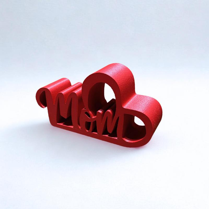 MOTHERSDAY STAND / MOM MELTED WITH HEART / MOTHERSDAY GIFT / PRESENT / GIFT