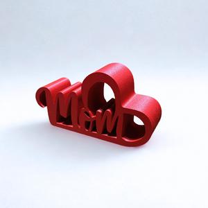 MOTHERSDAY STAND / MOM MELTED WITH HEART / MOTHERSDAY GIFT / PRESENT / GIFT