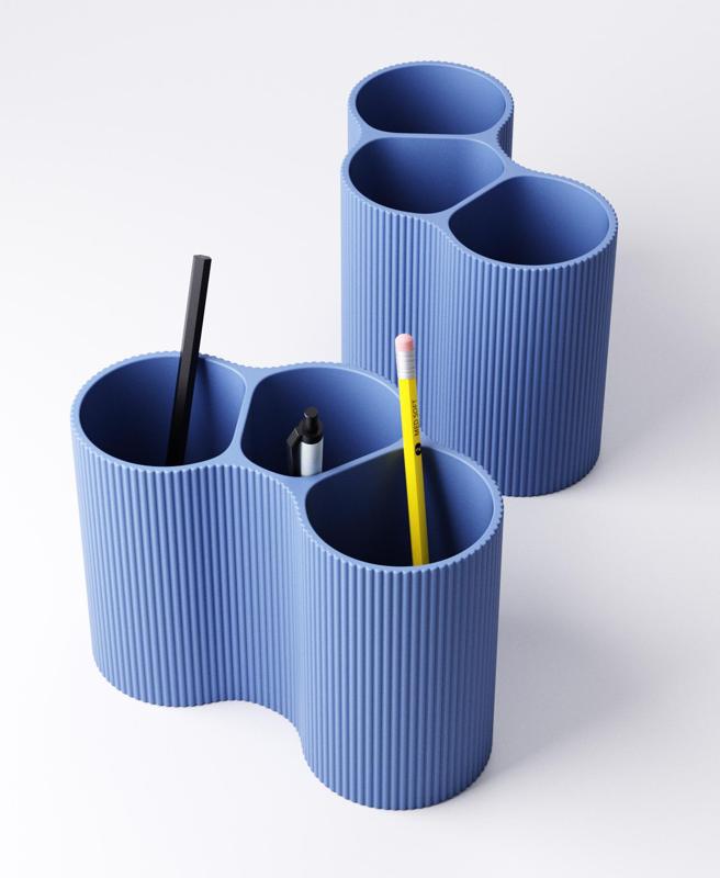 Triptych Pen Holder