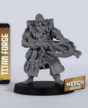 Gunther Rivoha - With Free Dragon Warhammer - 5e DnD Inspired for RPG and Wargamers