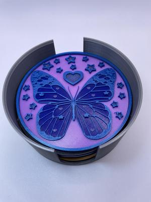 Coaster Keeper - Star Cutout