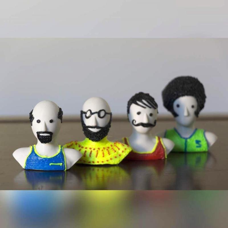 Blank Bust for 3D Pens