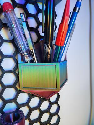 Hexagonal Container Holder works with HSW or standalone! No supports needed