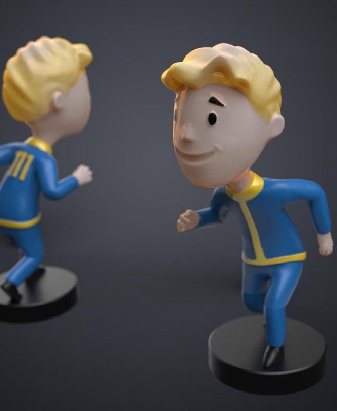 Vault Boy Bobblehead Figures - Fallout 4