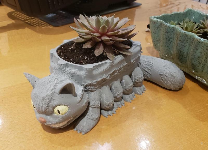 Catbus Succulent Planter Pot - Studio Ghibli